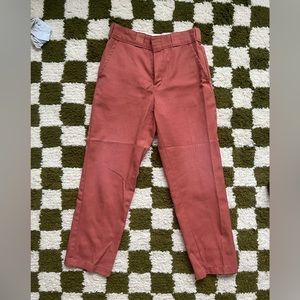 Urban Outfitters x Dickies Red Pants Size 0